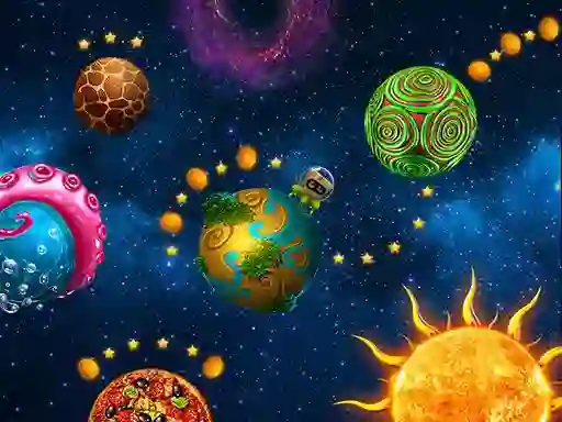 Mäng Boxie Space Jump Internetis