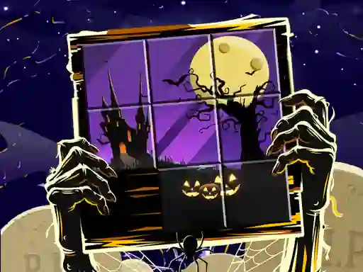 Mäng Puzzle Slide Terror Internetis