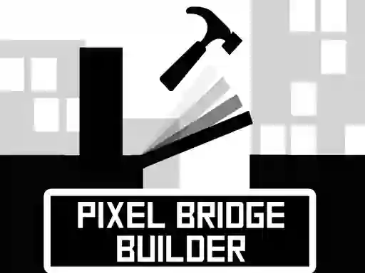 Mäng Pixel bridge builder Internetis