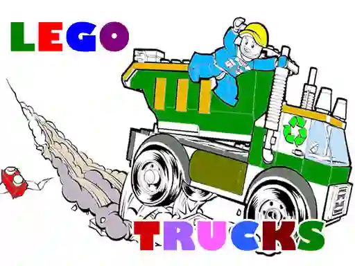 Mäng Lego Trucks Coloring Internetis