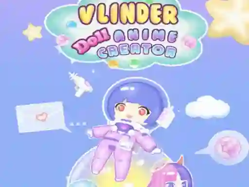 Mäng Vlinder Anime Doll Maker Internetis