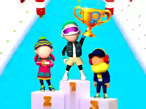 Mäng Fun Race On Ice Internetis