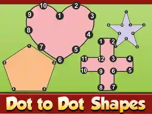 Mäng Dot To Dot Shapes Internetis
