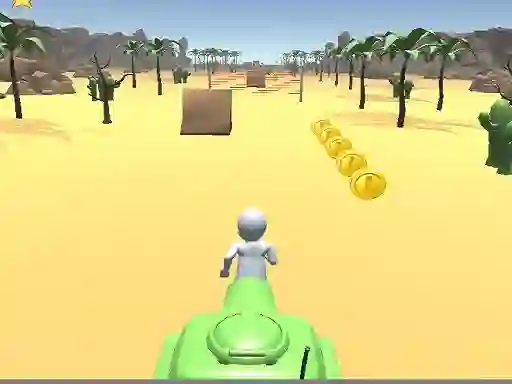 Mäng 3D Desert Parkour Internetis