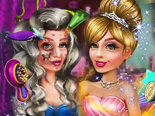 Mäng Witch To Princess Makeover Internetis