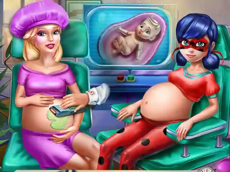 Mäng Mommy BFFs Pregnant Check Up Internetis