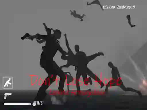 Mäng Don`t Lose Hope Zombie Armageddon Internetis