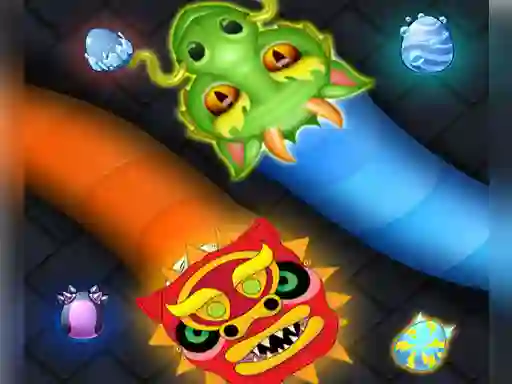 Mäng Slither Dragon.io Internetis