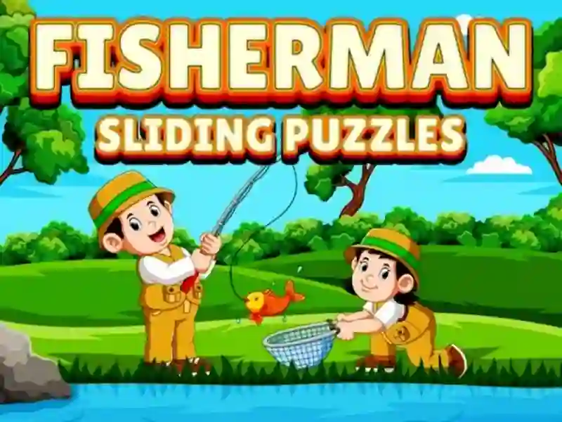 Mäng Fisherman Sliding Puzzle Internetis