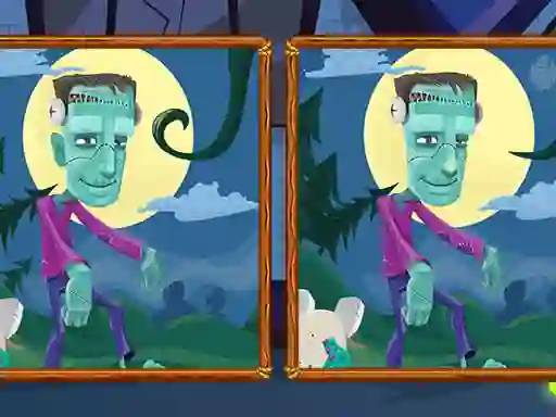Mäng Halloween Find the Differences Internetis