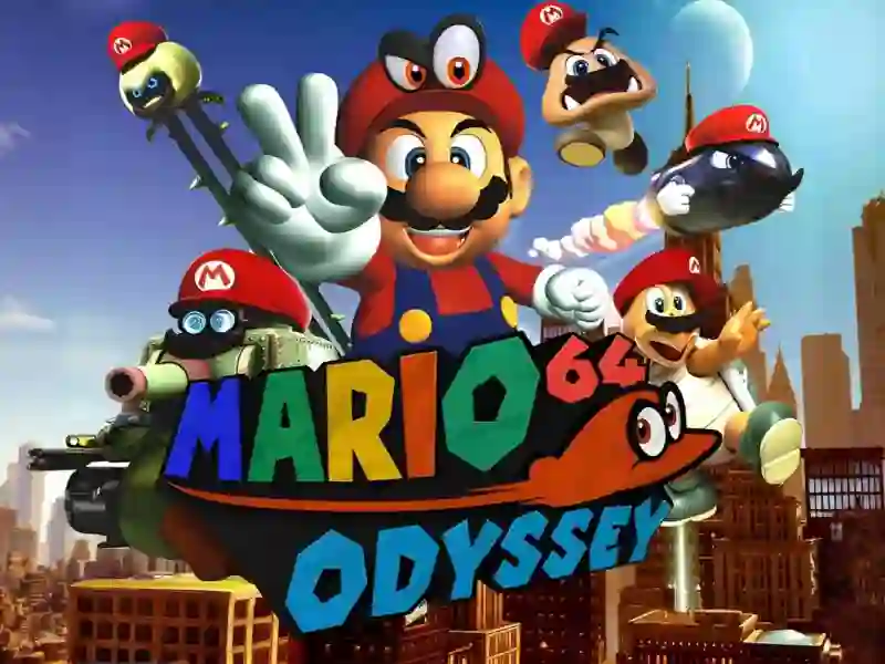 Mäng Super Mario Odyssey 64 Internetis