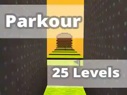 Mäng Parkour 25 Levels Internetis