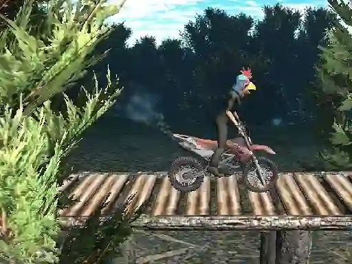 Mäng Bike Trial Xtreme Forest Internetis