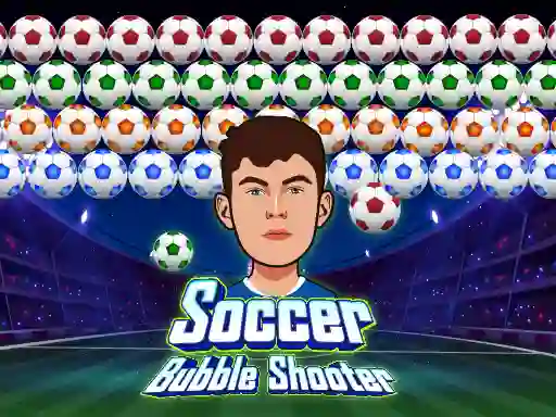 Mäng Soccer Bubble Shooter Internetis