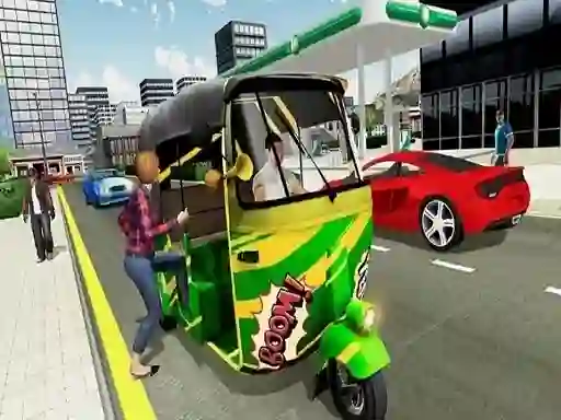 Mäng Indian Tricycle Rickshaw Simulator Internetis