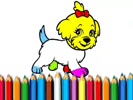 Mäng Back To School: Doggy Coloring Book Internetis