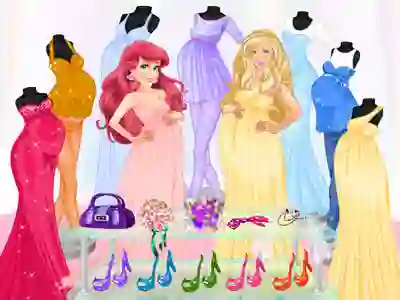 Mäng Pregnant Princesses Fashion Outfits Internetis