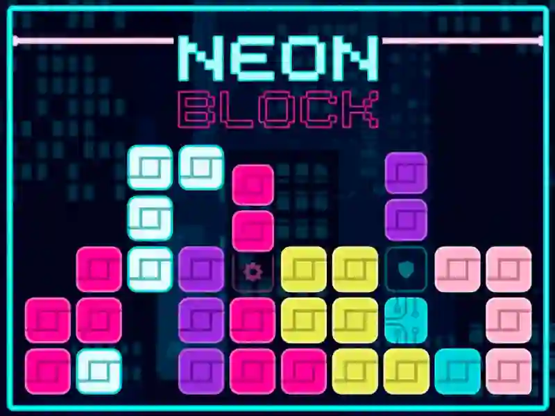Mäng Neon Block Internetis
