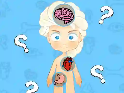 Mäng Frozen Learning The Body Online Internetis