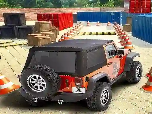 Mäng Ultimate Monster Jeep Parking Game Internetis