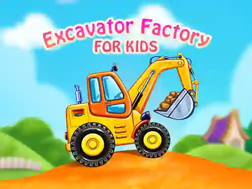 Mäng Excavator Factory For Kids Internetis