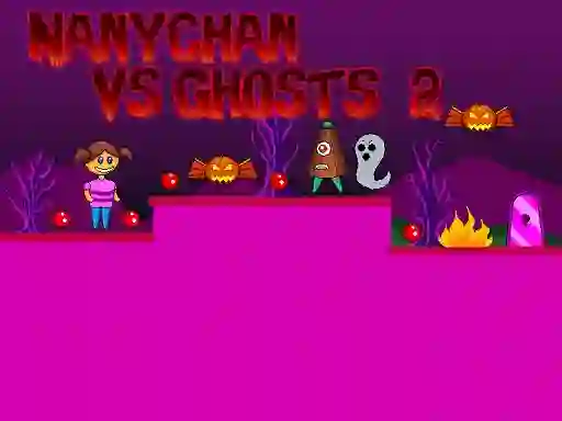 Mäng Nanychan vs Ghosts 2 Internetis