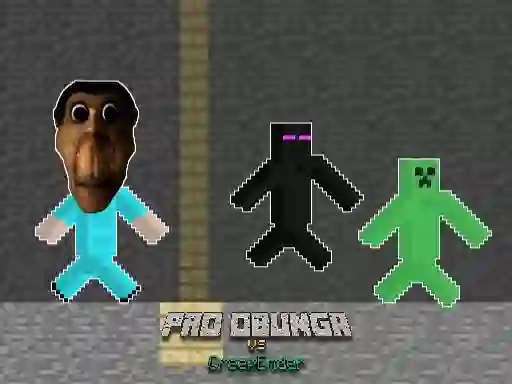 Mäng Pro Obunga vs CreepEnder Internetis