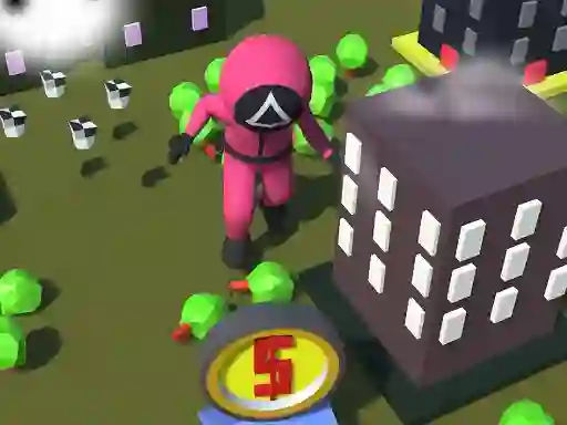 Mäng Squid Gamer City Destroyer Internetis