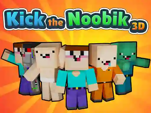 Mäng Kick the Noobik 3D Internetis