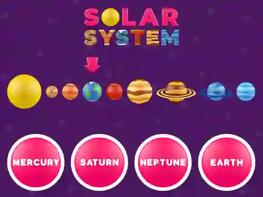Mäng Solar System Internetis