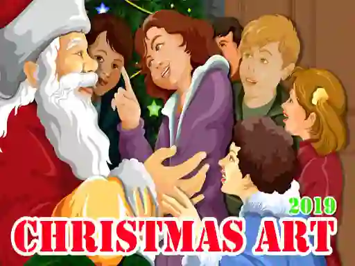 Mäng Christmas Art 2019 Internetis