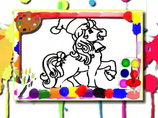 Mäng Horse Coloring Book Internetis