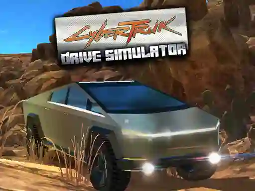 Mäng Cyber Truck Drive Simulator Internetis