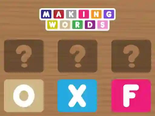 Mäng Making Words Internetis