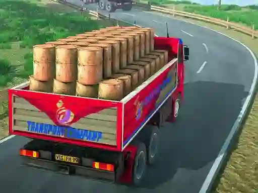 Mäng Indian Truck Driver Cargo Duty Delivery Internetis