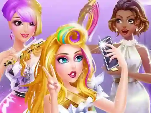 Mäng Superstar Hair Salon Internetis