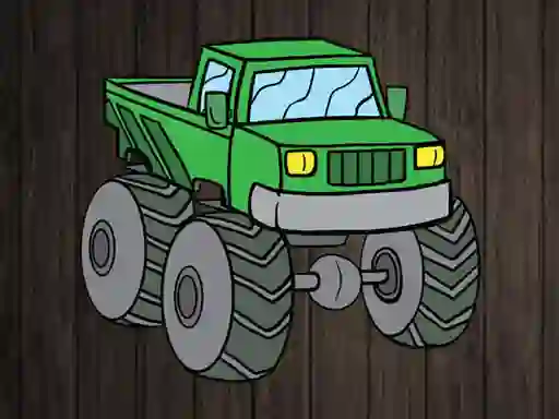 Mäng Monster Truck Jigsaw Internetis