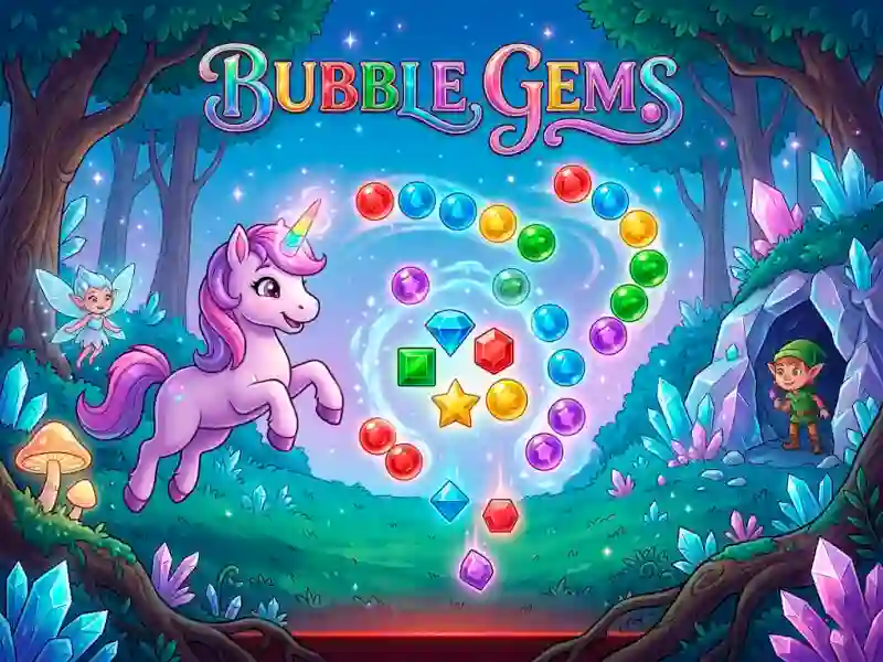 Mäng Bubble Gems Internetis