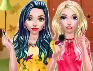 Mäng BFF Autumn Makeup Internetis