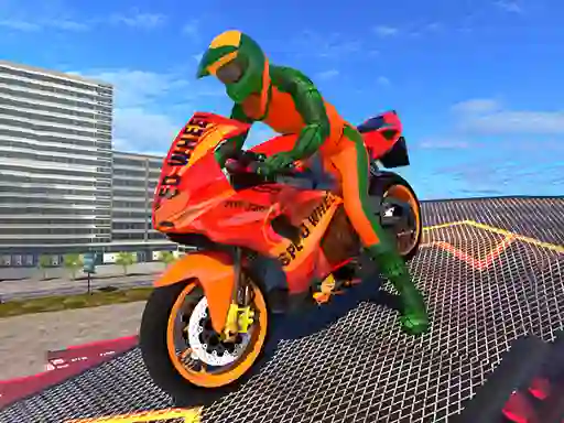 Mäng Bike Stunt Driving Simulator 3d Internetis
