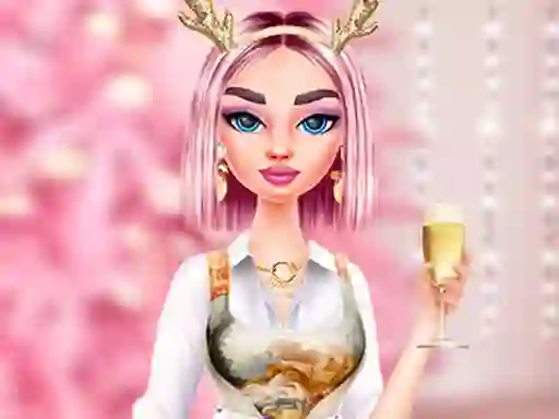Mäng Kikis Pink Christmas Internetis