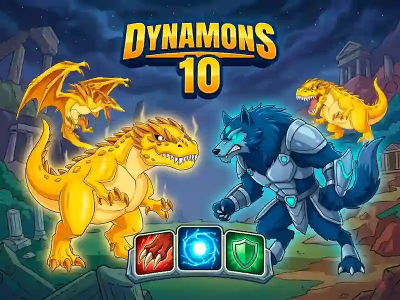 Mäng Dynamons 10 Internetis