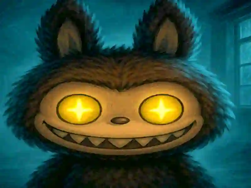 Mäng Labubu Horror Internetis
