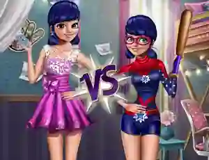 Mäng Good vs Bad Girl Internetis