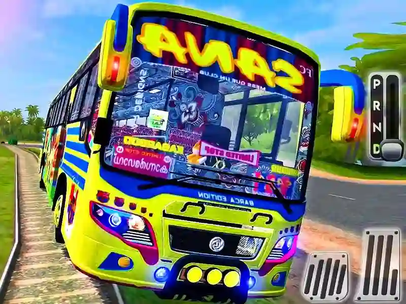Mäng Indian Uphill Bus Simulator Internetis
