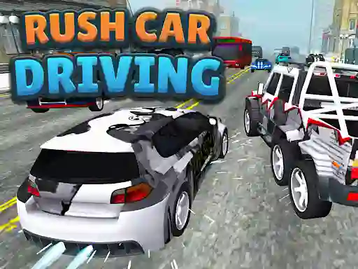 Mäng Rush Car Driving Internetis