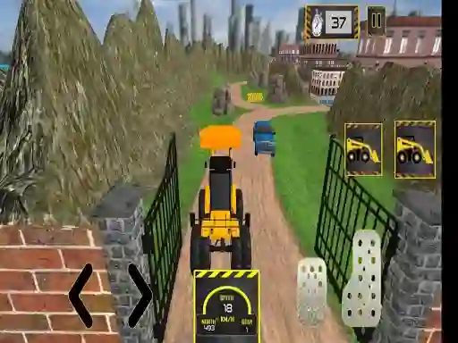Mäng Real Excavtor City Construction Internetis