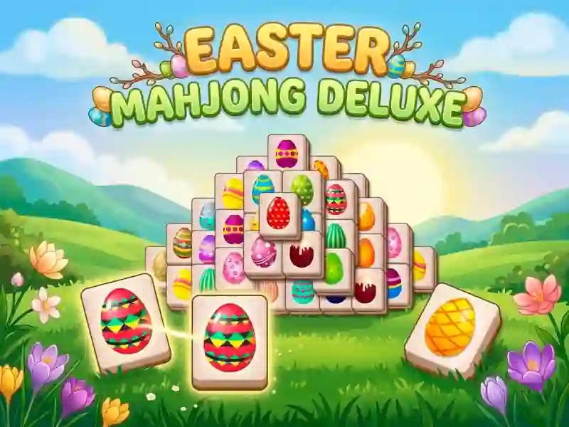 Mäng Easter mahjong deluxe Internetis