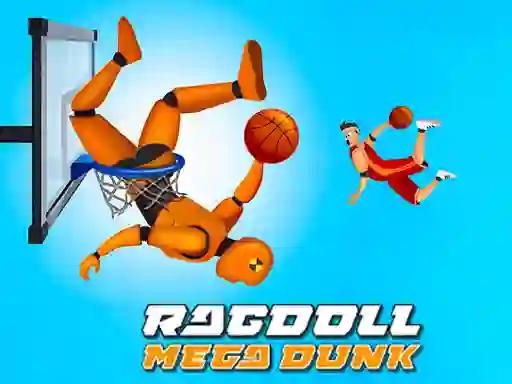 Mäng Ragdoll Mega Dunk Internetis