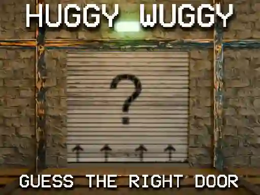 Mäng Huggy Wuggy Guess the right door Internetis